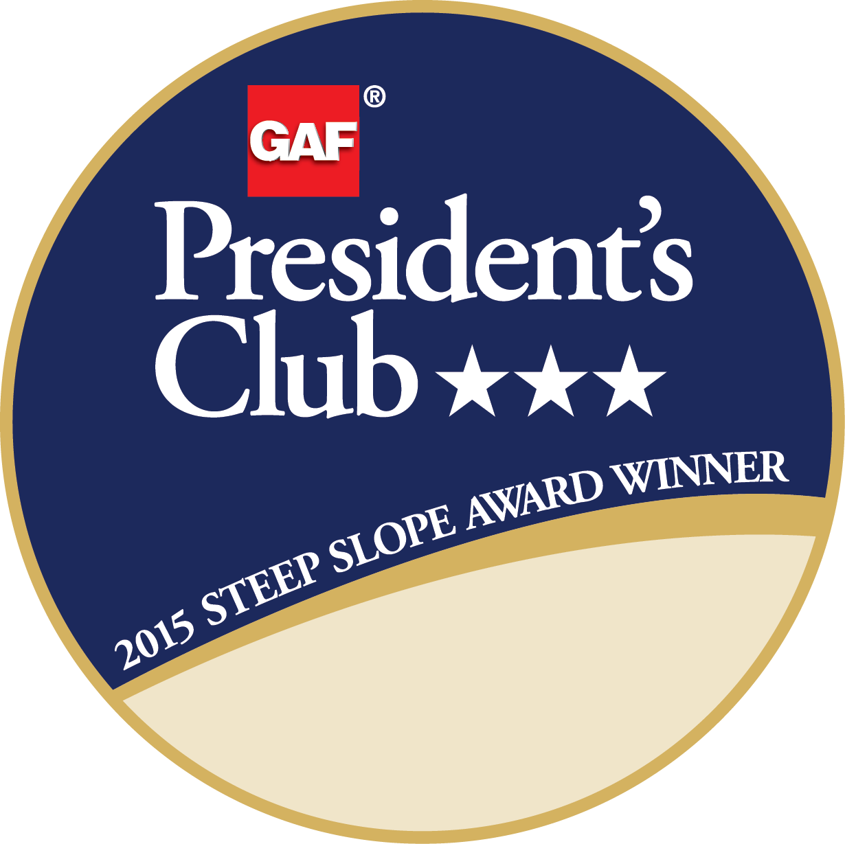 Arry’s Roofing Services Receives GAF’s Prestigious 2015 President’s Club Award